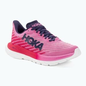 Hoka Mach 5 Women's Sneakers in Raspberry/Strawberry colors size 8.5 B